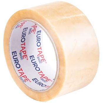TAŚMA PAKOWA EUROTAPE BASIC TRANSPARENT