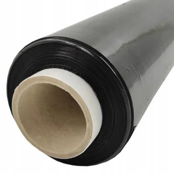 FOLIA STRETCH 2,5KG 23mic 150% CZARNA KRYJĄCA