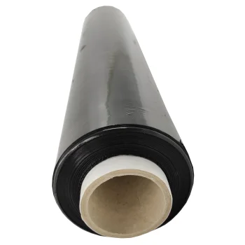 FOLIA STRETCH 2,5KG 23mic 150% CZARNA KRYJĄCA