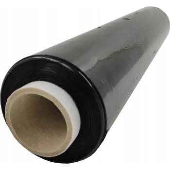 FOLIA STRETCH 2,5KG 23mic 150% CZARNA KRYJĄCA