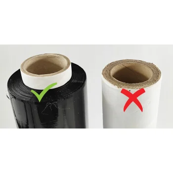 FOLIA STRETCH 2,5KG 23mic 150% CZARNA KRYJĄCA