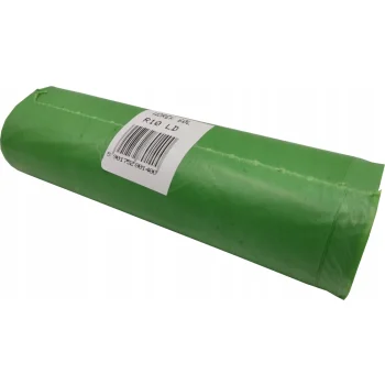 WORKI NA ŚMIECI MOCNE ZIELONE 60L 10szt