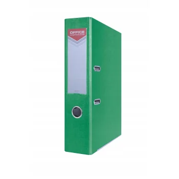 SEGREGATOR Z SZYNĄ PP A4 75MM ZIELONY