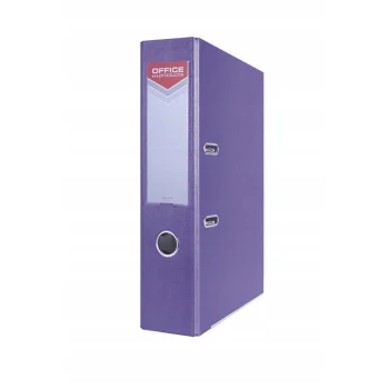 SEGREGATOR Z SZYNĄ PP A4 75MM FIOLETOWY