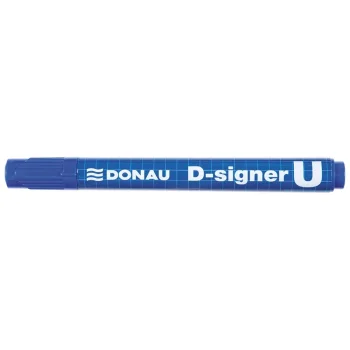 MARKER DONAU D-SIGNER U OKRĄGŁY 2-4MM NIEBIESKI