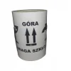 ETYKIETY 80X120MM GÓRA UWAGA SZKŁO 100szt