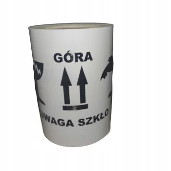 ETYKIETY 80X120MM GÓRA UWAGA SZKŁO 100szt