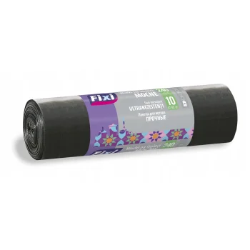 STELLA WORKI NA ŚMIECI MOCNE LDPE 240L CZARNE a10