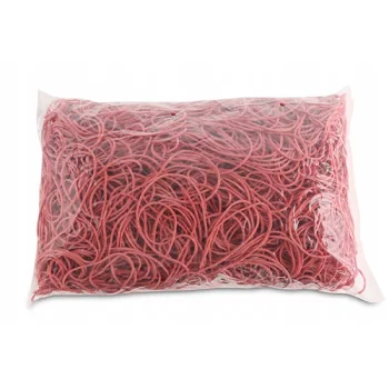 GUMKI RECEPTURKI 100mm x 1,5x1,5mm CZERWONA 1KG