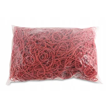 GUMKI RECEPTURKI 80mm x 1,5x1,5mm CZERWONE 1KG