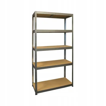 REGAŁ METALOWY MAGAZYNOWY 179x80x35cm 5p 175kg