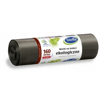 WORKI NA ŚMIECI STELLA EKOLOGICZNE 160l 10szt