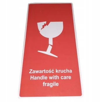 ETYKIETY 100x50mm ZAWARTOŚĆ KRUCHA 1000szt