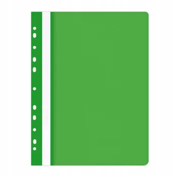 SKOROSZYT OFFICE PRODUCTS PP A4 WPINANY ZIELONY