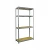 REGAŁ METALOWY MAGAZYNOWY 180x90x35cm 4p 100kg