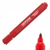 MARKER PERMANENTNY OKRĄGŁY 1-3MM CZERWONY