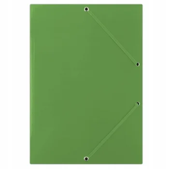 TECZKA Z GUMKĄ DONAU KARTONOWA A4 400G ZIELONA