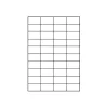 ETYKIETY SAMOPRZYLEPNE A4 - 52,5x29,7mm 100ark.
