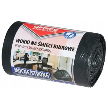 WORKI NA ŚMIECI MOCNE LDPE OFFICE 35L 50szt