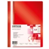 SKOROSZYT PP A4 100/170MIC CZERWONY OFFICE