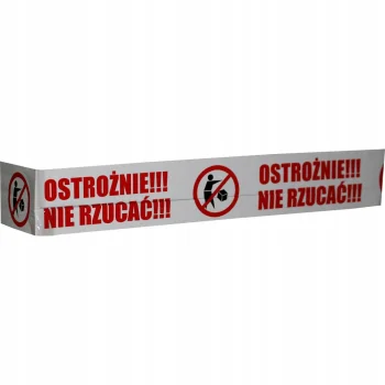 TAŚMA PAKOWA NADRUK OSTROŻNIE NIE RZUCAĆ