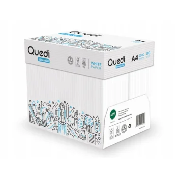 PAPIER KSERO A4 QUEDI 80G BIAŁY 5x500szt KARTON