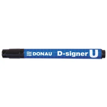 MARKER DONAU D-SIGNER U OKRĄGŁY 2-4MM CZARNY