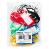 ZAWIESZKI NA KLUCZE OFFICE PRODUCTS 20szt MIX KOL