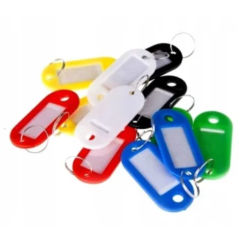 ZAWIESZKI NA KLUCZE OFFICE PRODUCTS 20szt MIX KOL
