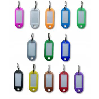 ZAWIESZKI NA KLUCZE OFFICE PRODUCTS 20szt MIX KOL