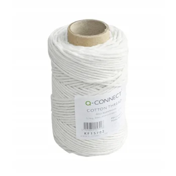 NICI BAWEŁNIANE Q-CONNECT 100G 80M BIAŁE