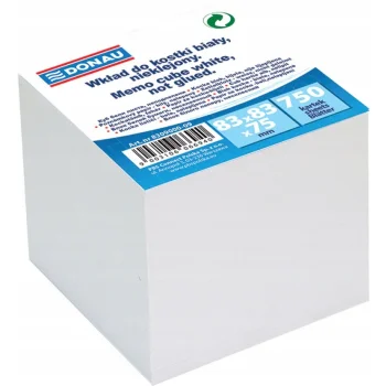KOSTKA DONAU NIEKLEJONA 83X83X75MM BIAŁA