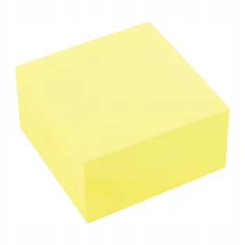 BLOCZEK D.RECT SAMOPRZYLEPNY 76x76mm ŻÓŁTY 400szt