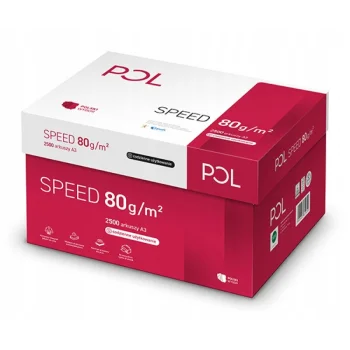 PAPIER KSERO POLSPEED A4 80G BIAŁY ryza 500ark