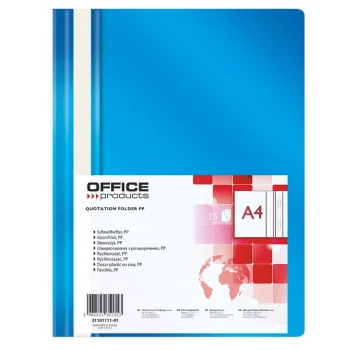SKOROSZYT PP A4 100/170MIC NIEBIESKI OFFICE
