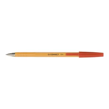 DŁUGOPIS Q-CONNECT WYMIENNY WKŁAD 0,4MM CZERWONY