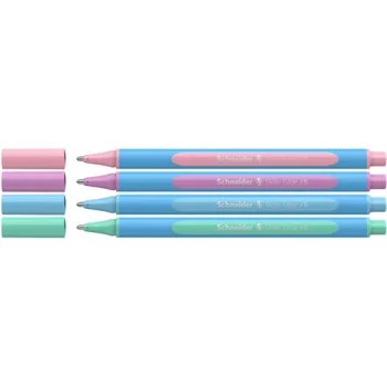 DŁUGOPIS SCHNEIDER SLIDER EDGE XB 4SZT MIX PASTEL