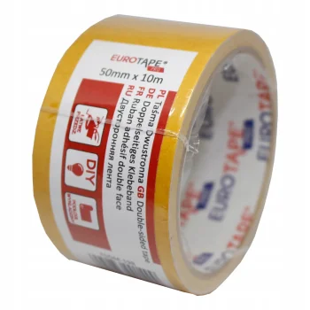 TAŚMA DWUSTRONNA EUROTAPE WZMOCNIONA 50MM/10M