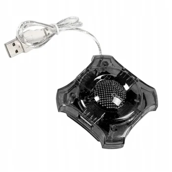 ESPERANZA USB 2.0 HUB 4 PORTY STAR CZARNY