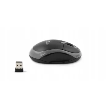 MYSZ BEZPRZ. 2.4GHZ 3D OPT. USB VULTURE CZAR/SZARA