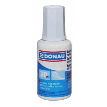 KOREKTOR W PŁYNIE DONAU Z PĘDZELKIEM 20ML
