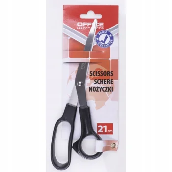 Nożyczki biurowe Office Products 21cm solidne wytrzymałe