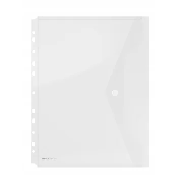 TECZKA ORGANIZER DONAU A4 PERFORACJA TRANSPARENT