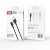 XO kabel NB156 USB - USB-C 1,0 m 2,4A czarny