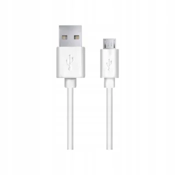 KABEL USB MICRO A-B 0.8M BIAŁY ESPERANZA
