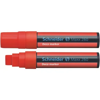 MARKER KREDOWY MAXX 260 DECO 5-15MM CZERWONY