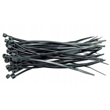 OPASKI ZACISKOWE 100MM X 2,5MM CZARNE 100SZT