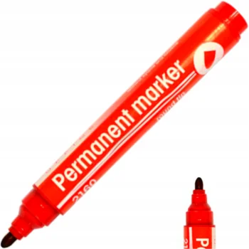 MARKER D.RECT OKRĄGŁY PERMANENTNY CZERWONY