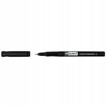 MARKER D.RECT CD 0,4-0,5mm S CZARNY