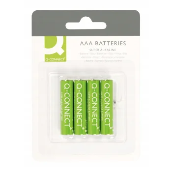 Bateria alkaliczna Q-Connect AAA (R3) 4 szt.
